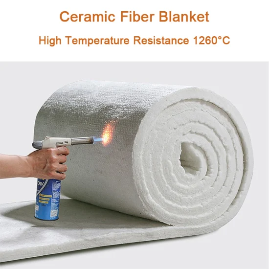 2400f Fireproof Insulation Blanket 25mm Thick Kaowool Ceramic Fiber Insulation