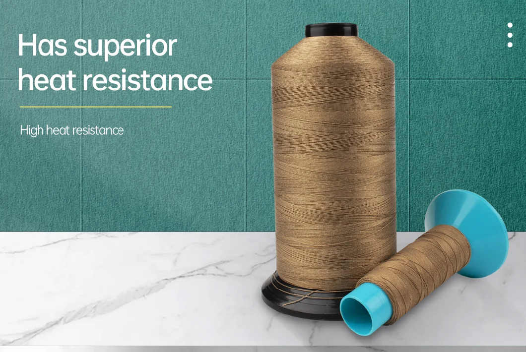 Heat Resistance and High Tensile Strength PTFE Yarn with Coated Fiberglass Glass Fiber