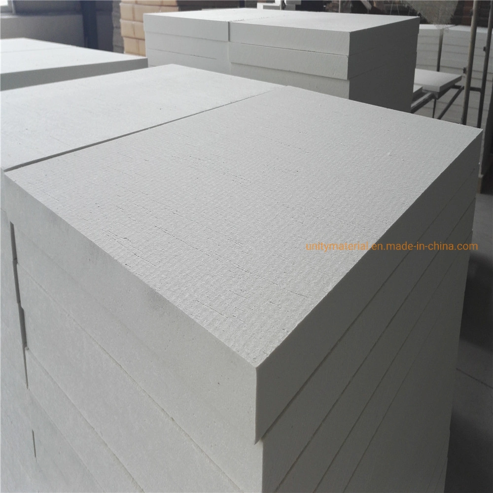 1600c 1800c 1900c Heat Thermal Insulation Aluminum Silicate / Mullite Rcf Refractory Ceramic Fiber Board for High Temperature Dental Furnace Oven Stove