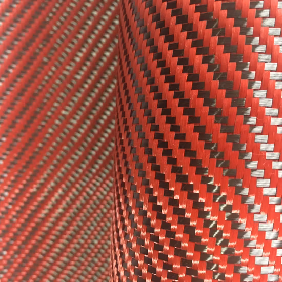 Aramid Fiber Fiberglass Carbon Fiber Mixed Woven Fabric